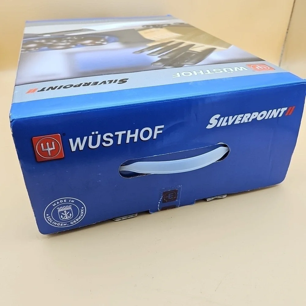 Wusthof Silverpoint 2 Knife Block Set 14 Piece #1577D BRAND NEW Made In Germany